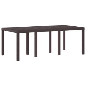 vidaXL &Tau;&rho;&alpha;&pi;έ&zeta;&iota; &Kappa;ή&pi;&omicron;&upsilon; &Kappa;&alpha;&phi;έ 200 x 100 x 73 &epsilon;&kappa;. &sigma;&upsilon;&nu;&theta;&epsilon;&tau;&iota;&kappa;ό &rho;&alpha;&tau;ά&nu;