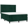 vidaXL &Kappa;&rho;&epsilon;&beta;ά&tau;&iota; Boxspring &mu;&epsilon; &Sigma;&tau;&rho;ώ&mu;&alpha; &Sigma;&kappa;&omicron;ύ&rho;&omicron; &Pi;&rho;ά&sigma;&iota;&nu;&omicron; 140x200&epsilon;&kappa;. &Beta;&epsilon;&lambda;&omicron;ύ&delta;&iota;&nu;&omicron;