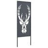 vidaXL Οθόνη Ιδιωτικότητας Κήπου Animal Print Ανθρακί 50 x 140 εκ