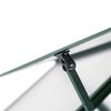 vidaXL Θερμοκήπιο με Πλαίσιο Βάσης Πράσινο 224x169x202 εκ. Αλουμινίου