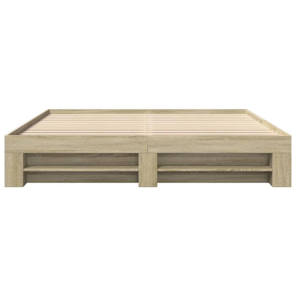 vidaXL Πλαίσιο κρεβατιού χωρίς στρώμα 180x200 εκ. Επεξεργασμένο Ξύλο