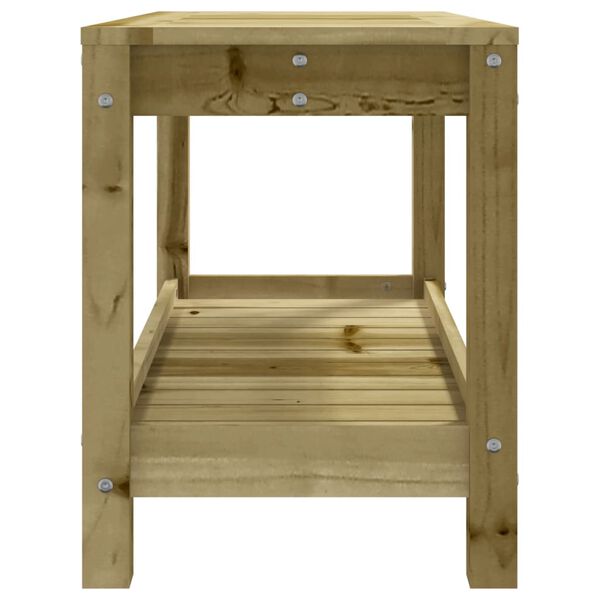 vidaXL Παγκάκι Κήπου 82,5 x 35 x 45 εκ. από Εμποτισμένο Ξύλο Πεύκου