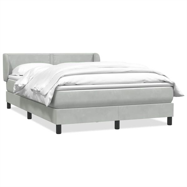 vidaXL &Kappa;&rho;&epsilon;&beta;ά&tau;&iota; Boxspring &mu;&epsilon; &Sigma;&tau;&rho;ώ&mu;&alpha; &Alpha;&nu;&omicron;&iota;&chi;&tau;ό &Gamma;&kappa;&rho;&iota; 160x210 &epsilon;&kappa;. &Beta;&epsilon;&lambda;&omicron;ύ&delta;&iota;&nu;&omicron;