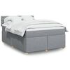 vidaXL &Kappa;&rho;&epsilon;&beta;ά&tau;&iota; Boxspring &mu;&epsilon; &Sigma;&tau;&rho;ώ&mu;&alpha; &Alpha;&nu;&omicron;&iota;&chi;&tau;ό &Gamma;&kappa;&rho;&iota; 140x200 &epsilon;&kappa;. &Upsilon;&phi;&alpha;&sigma;&mu;ά&tau;&iota;&nu;&omicron;
