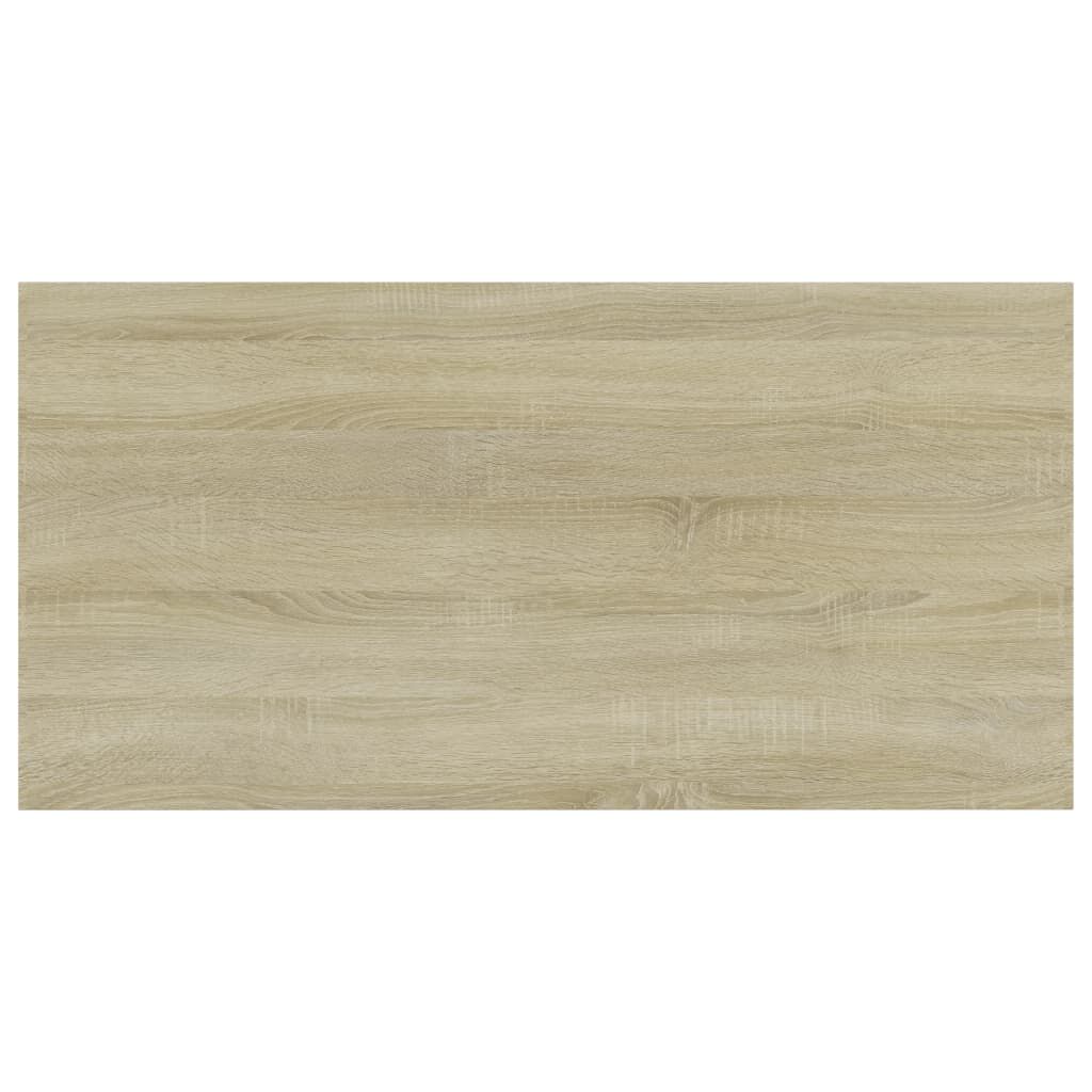 vidaXL Ράφια Βιβλιοθήκης 8 τεμ. Sonoma Δρυς 80x40x1,5 εκ. Μοριοσανίδα