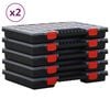 vidaXL &Kappa;&omicron;&upsilon;&tau;&iota;ά &Tau;&alpha;&xi;&iota;&nu;ό&mu;&eta;&sigma;&eta;&sigmaf; 10 &tau;&epsilon;&mu;. 40 x 30 x 5 &epsilon;&kappa;. &alpha;&pi;ό &Pi;&omicron;&lambda;&upsilon;&pi;&rho;&omicron;&pi;&upsilon;&lambda;έ&nu;&iota;&omicron;
