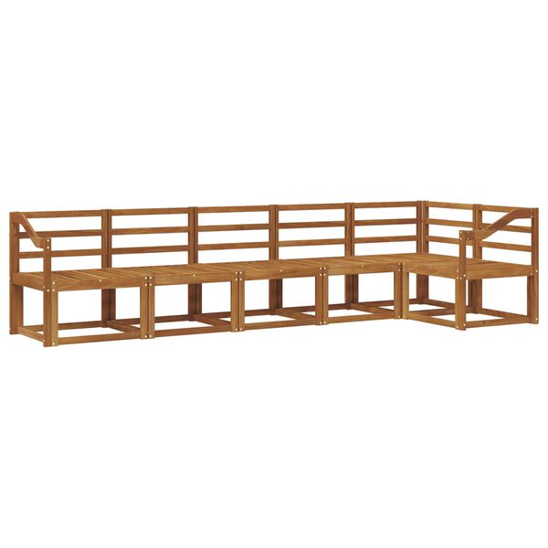 vidaXL &Sigma;&epsilon;&iota;&rho;ά &Kappa;&alpha;&nu;&alpha;&pi;έ &Epsilon;&xi;&omega;&tau;&epsilon;&rho;&iota;&kappa;&omicron;ύ 6 pcs &Phi;&upsilon;&sigma;&iota;&kappa;ό &Sigma;&tau;&epsilon;&rho;&epsilon;ό &Xi;ύ&lambda;&omicron; &Alpha;&kappa;&alpha;&kappa;ί&alpha;&sigmaf;