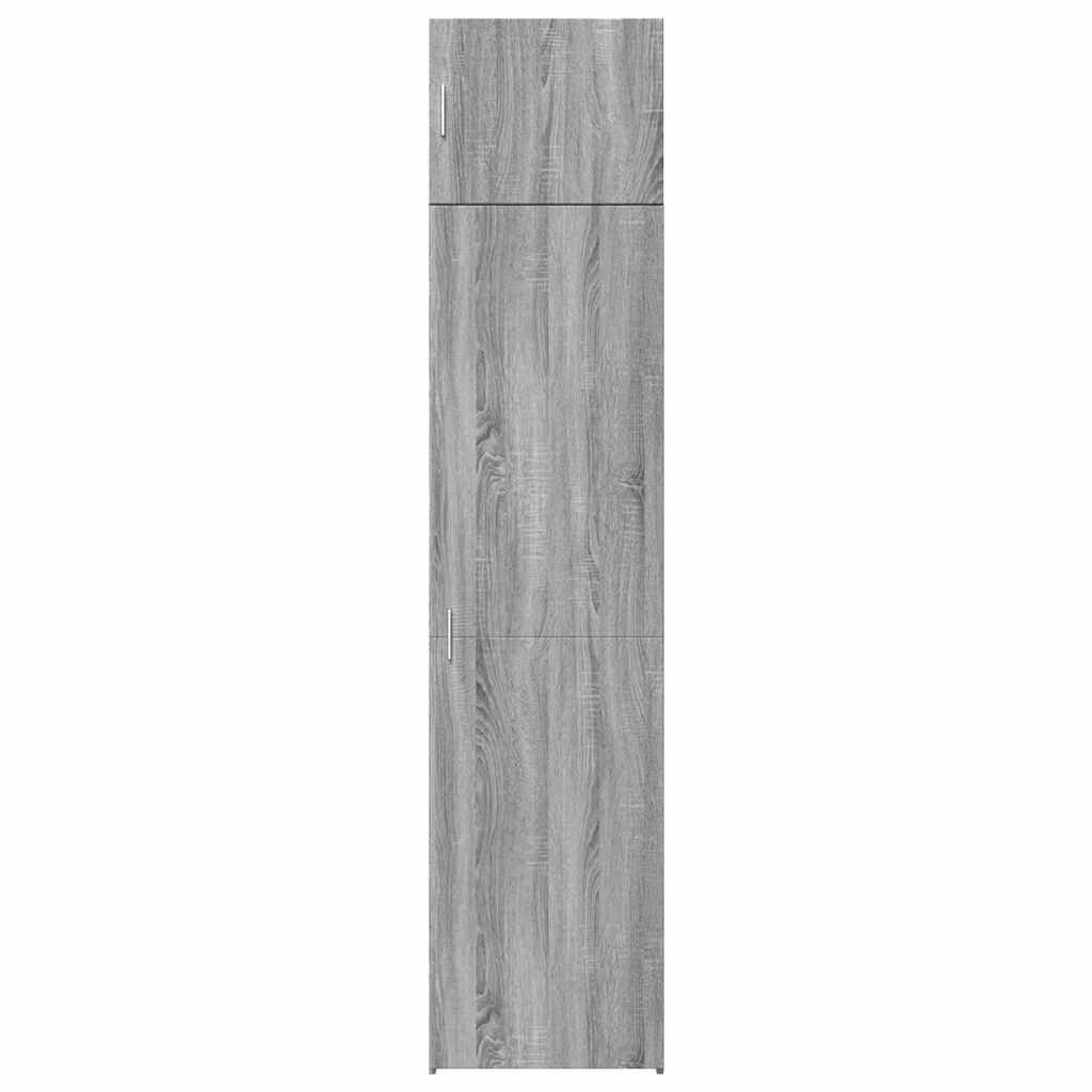 vidaXL Ντουλάπι Αποθήκευσης Στενό Δρυς 50x42,5x225 εκ. Επεξεργ. Ξύλο