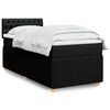 vidaXL &Kappa;&rho;&epsilon;&beta;ά&tau;&iota; Boxspring &mu;&epsilon; &Sigma;&tau;&rho;ώ&mu;&alpha; &Mu;&alpha;ύ&rho;&omicron; 100 x 200 &epsilon;&kappa;. &Upsilon;&phi;&alpha;&sigma;&mu;ά&tau;&iota;&nu;&omicron;