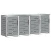 vidaXL &Alpha;&pi;&omicron;&theta;ή&kappa;&epsilon;&upsilon;&sigma;&eta; &Kappa;ά&delta;&omicron;&upsilon; &Gamma;&upsilon;&rho;ί&sigma;&mu;&alpha;&tau;&omicron;&sigmaf; for 4 Bins 240L &Alpha;&nu;&omicron;&xi;&epsilon;ί&delta;&omega;&tau;&omicron; &Alpha;&tau;&sigma;ά&lambda;&iota;