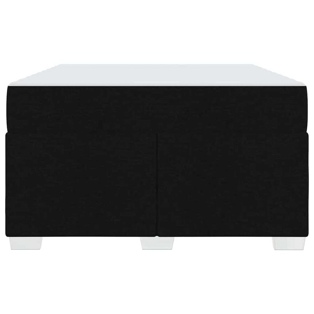 vidaXL Σκελετός Κρεβατιού Μαύρο 120 x 190 cm ύφασμα