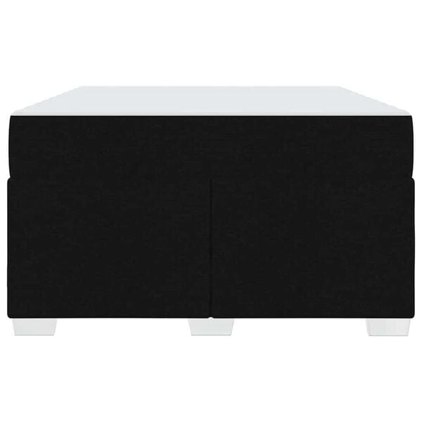 vidaXL Σκελετός Κρεβατιού Μαύρο 120 x 190 cm ύφασμα