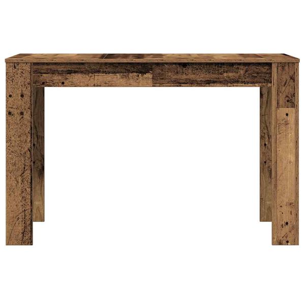 vidaXL Τραπεζαρία Παλιό Ξύλο 120 x 60 x 76 εκ. από Μοριοσανίδα