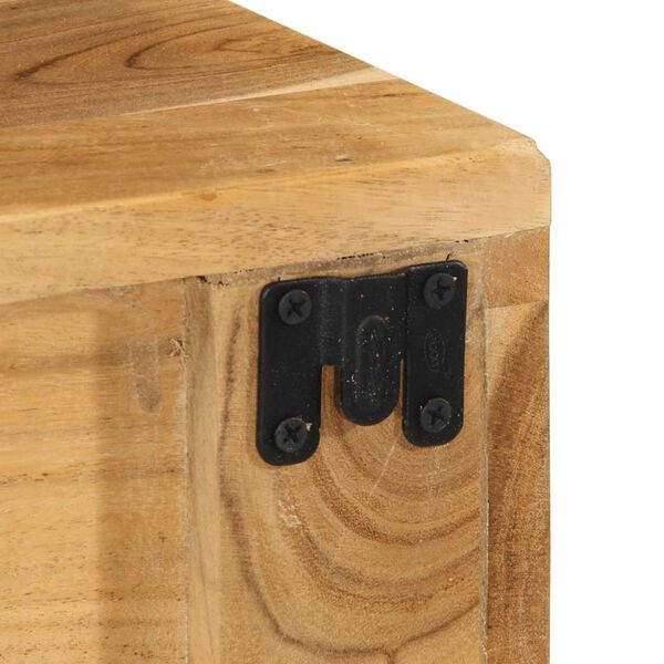 vidaXL Επίτοιχο ντουλάπι τηλεόρασης 80x30x19 cm Μασίφ ξύλο ακακίας