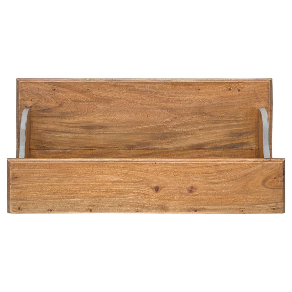 vidaXL Σεκρετέρ 80 x 40 x 92 εκ. από Μασίφ Μαόνι