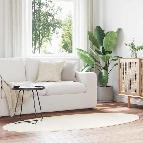 vidaXL &Chi;&alpha;&lambda;&iota;ά &chi;ώ&rho;&omicron;&upsilon; &Omega;&omicron;&epsilon;&iota;&delta;ή&sigmaf; HUARTE &Kappa;&rho;&epsilon;&mu; 120 x 170 cm 100% &Pi;&omicron;&lambda;&upsilon;&epsilon;&sigma;&tau;έ&rho;&alpha;&sigmaf;