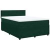 vidaXL &Kappa;&rho;&epsilon;&beta;ά&tau;&iota; Boxspring &mu;&epsilon; &Sigma;&tau;&rho;ώ&mu;&alpha; &Sigma;&kappa;&omicron;ύ&rho;&omicron; &Pi;&rho;ά&sigma;&iota;&nu;&omicron; 140x200&epsilon;&kappa;. &Beta;&epsilon;&lambda;&omicron;ύ&delta;&iota;&nu;&omicron;