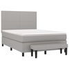 vidaXL &Kappa;&rho;&epsilon;&beta;ά&tau;&iota; Boxspring &mu;&epsilon; &Sigma;&tau;&rho;ώ&mu;&alpha; &Alpha;&nu;&omicron;&iota;&chi;&tau;ό &Gamma;&kappa;&rho;&iota; 140x190 &epsilon;&kappa;. &Upsilon;&phi;&alpha;&sigma;&mu;ά&tau;&iota;&nu;&omicron;
