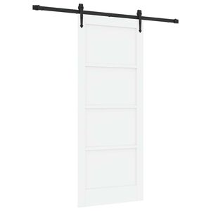vidaXL &Sigma;&upsilon;&rho;ό&mu;&epsilon;&nu;&eta; &Pi;ό&rho;&tau;&alpha; ORKDAL &Lambda;&epsilon;&upsilon;&kappa;ό &kappa;&alpha;&iota; &Mu;&alpha;ύ&rho;&omicron; 83 x 202 &epsilon;&kappa;.
