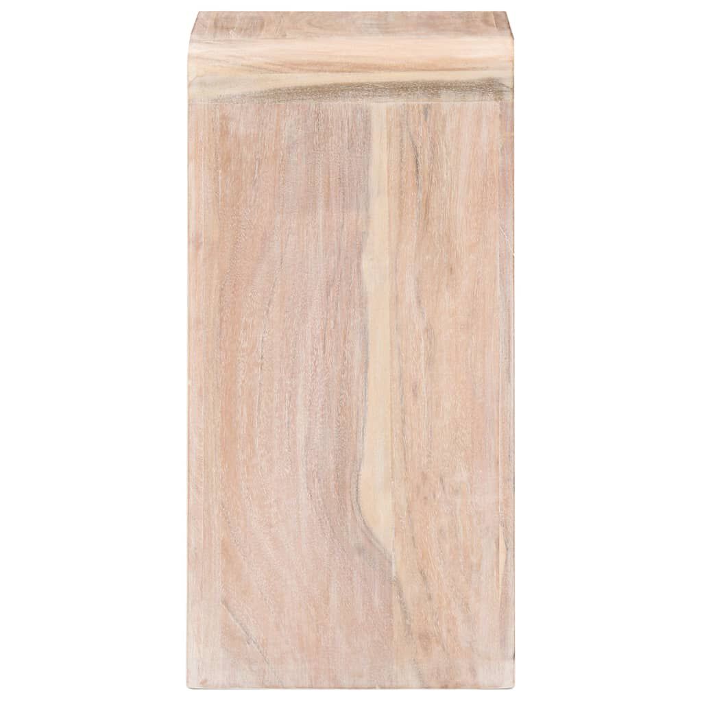 vidaXL Κομοδίνο 40 x 30 x 60 εκ. από Μασίφ Ξύλο Ακακίας