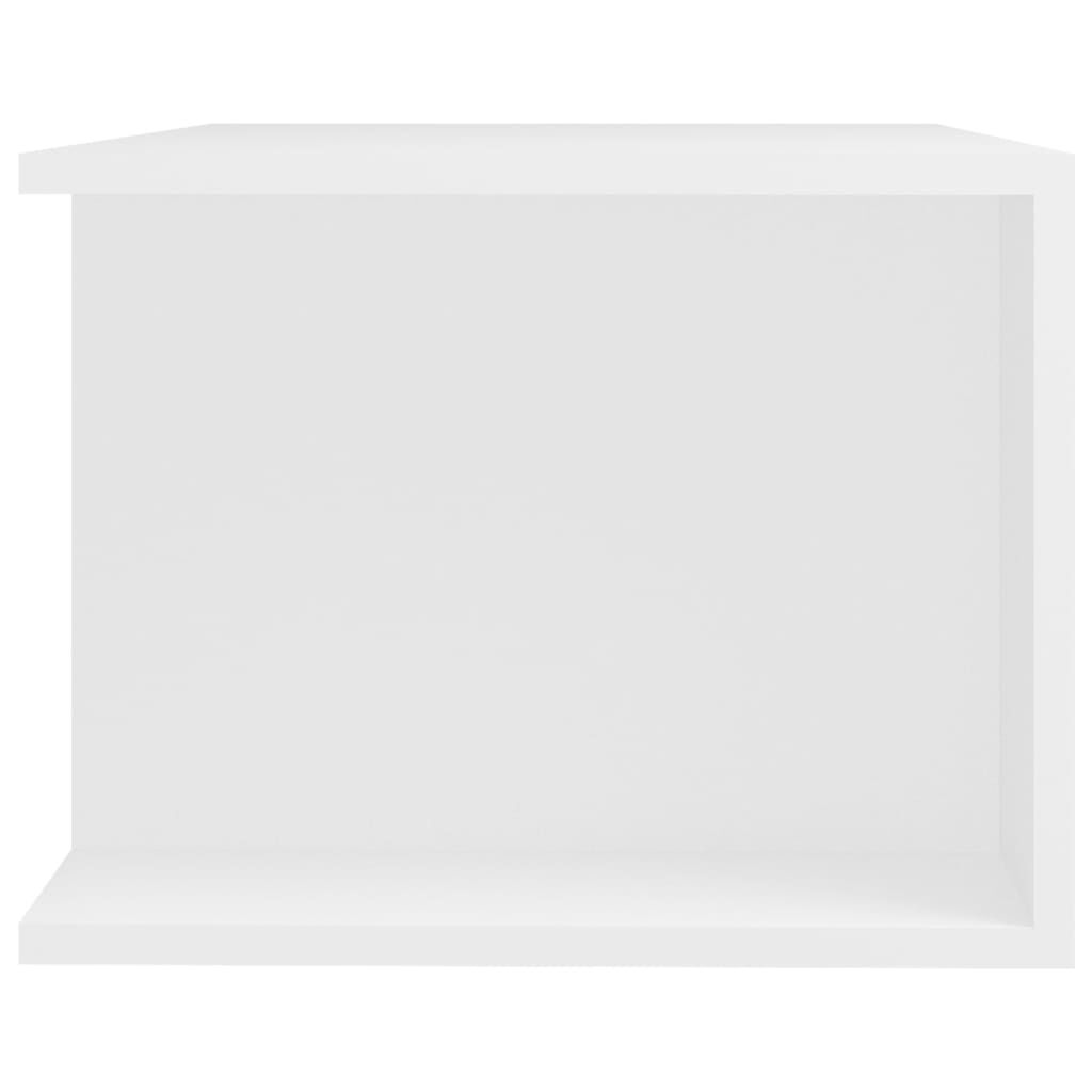 vidaXL Έπιπλο Τηλεόρασης με LED Λευκό 90x39x30 εκ.