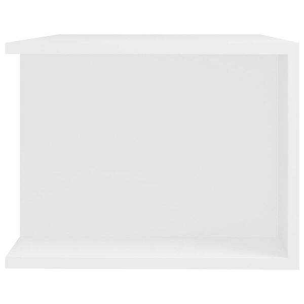 vidaXL Έπιπλο Τηλεόρασης με LED Λευκό 90x39x30 εκ.