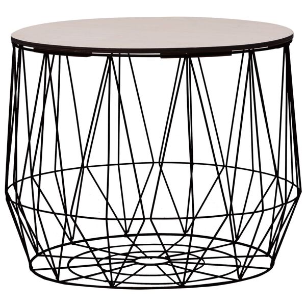 vidaXL Τραπεζάκια Σαλονιού 2 τεμ. Μαύρα