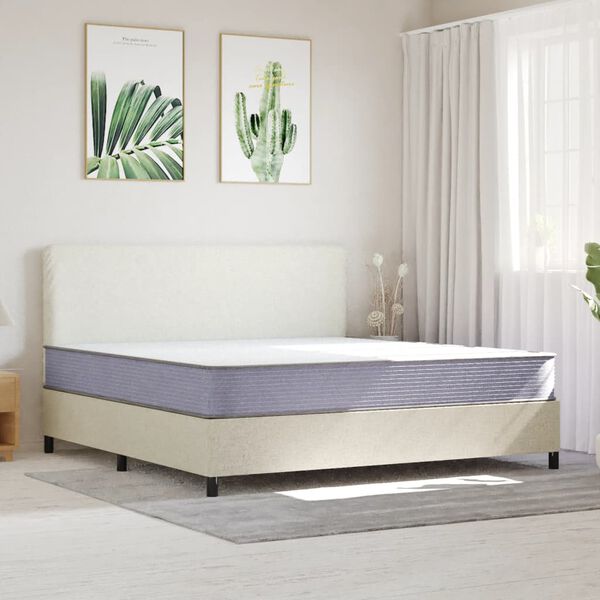 vidaXL Στρώμα Αφρού Medium Soft 200x200 εκ.