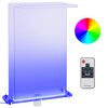 vidaXL Σιντριβάνι Πισίνας με RGB LED 51 εκ. Ακρυλικό