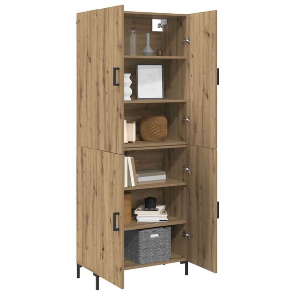 vidaXL Highboard artisan &delta;&rho;&upsilon;&sigmaf; 69,5 x 34 x 180 &epsilon;&kappa;. &Epsilon;&pi;&epsilon;&xi;&epsilon;&rho;&gamma;&alpha;&sigma;&mu;έ&nu;&omicron; &xi;ύ&lambda;&omicron;