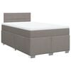 vidaXL &Kappa;&rho;&epsilon;&beta;ά&tau;&iota; Boxspring &mu;&epsilon; &Sigma;&tau;&rho;ώ&mu;&alpha; Taupe 120x200 &epsilon;&kappa;. &Upsilon;&phi;&alpha;&sigma;&mu;ά&tau;&iota;&nu;&omicron;