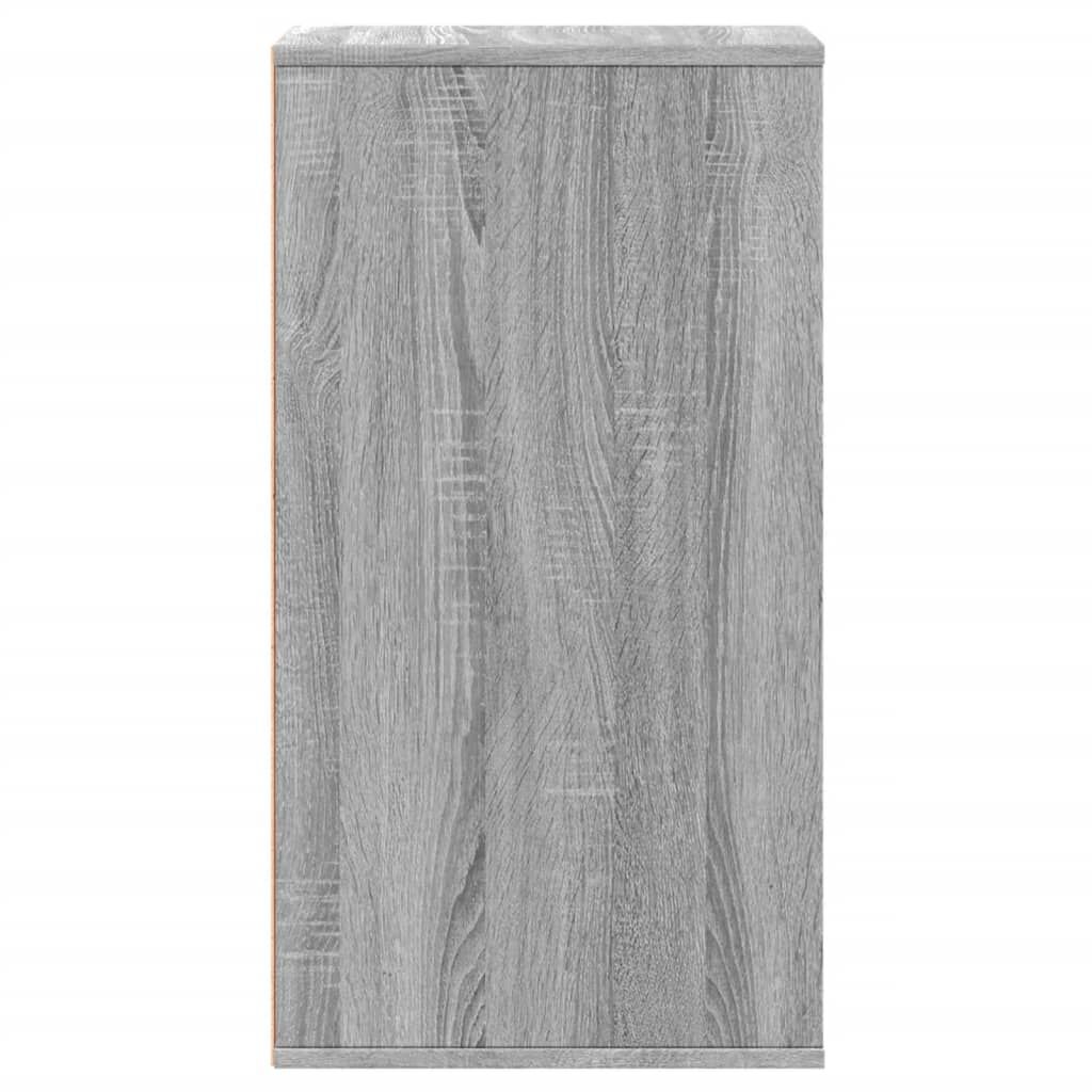 vidaXL Συρταριέρα Γκρι Sonoma 40x41x76 εκ. από Επεξεργ. Ξύλο