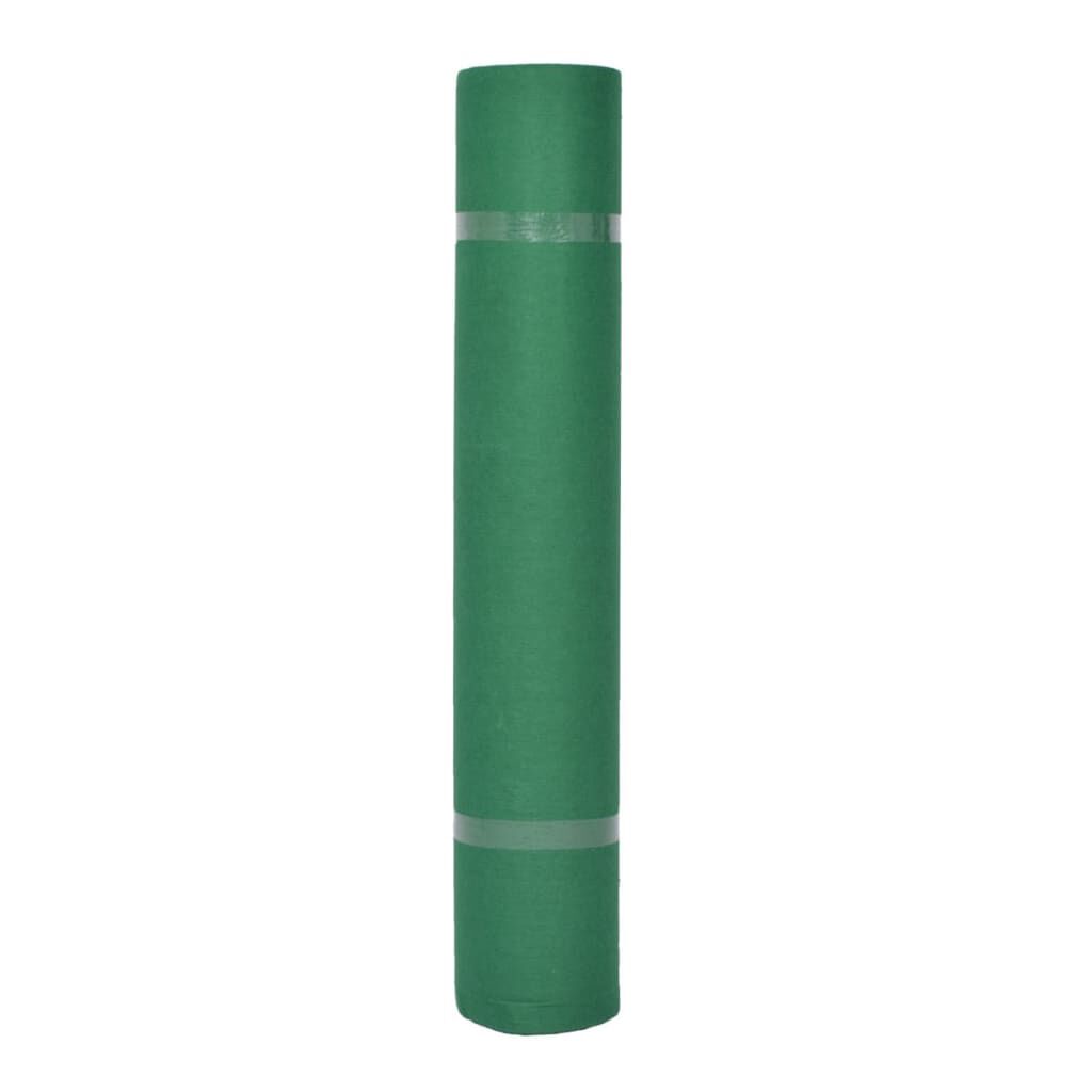 vidaXL Μοκέτα Επαγγελματική Απλή Πράσινη 1 x 12 μ.