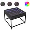 vidaXL &Tau;&rho;&alpha;&pi;&epsilon;&zeta;ά&kappa;&iota; &Sigma;&alpha;&lambda;&omicron;&nu;&iota;&omicron;ύ Infinity LED &Mu;&alpha;ύ&rho;&omicron; 50x50x41 &epsilon;&kappa;.