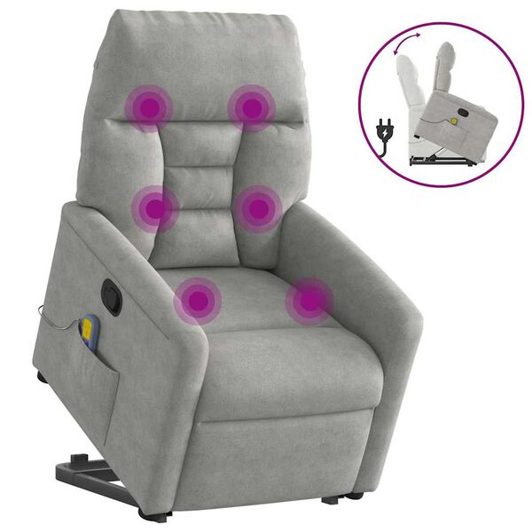 vidaXL &Pi;&omicron;&lambda;&upsilon;&theta;&rho;ό&nu;&alpha; &Mu;&alpha;&sigma;ά&zeta; &Alpha;&nu;&alpha;&kappa;&lambda;&iota;&nu;ό&mu;&epsilon;&nu;&eta; &mu;&epsilon; &Alpha;&nu;ύ&psi;&omega;&sigma;&eta; &Alpha;&nu;&omicron;&iota;&chi;&tau;όΎ&phi;&alpha;&sigma;&mu;&alpha; &Mu;&iota;&kappa;&rho;&omicron;ϊ&nu;ώ&nu;