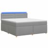 vidaXL &Kappa;&rho;&epsilon;&beta;ά&tau;&iota; box spring &mu;&epsilon; &sigma;&tau;&rho;ώ&mu;&alpha; &Alpha;&nu;&omicron;&iota;&chi;&tau;ό &gamma;&kappa;&rho;&iota; 160 x 200 cm Ύ&phi;&alpha;&sigma;&mu;&alpha;