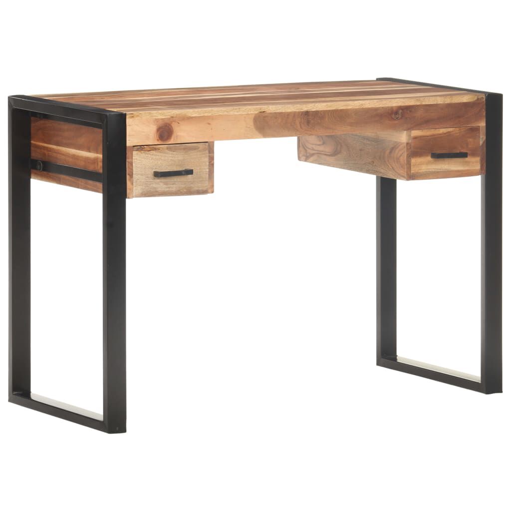 vidaXL Γραφείο 110 x 50 x 76 εκ. από Μασίφ Ξύλο