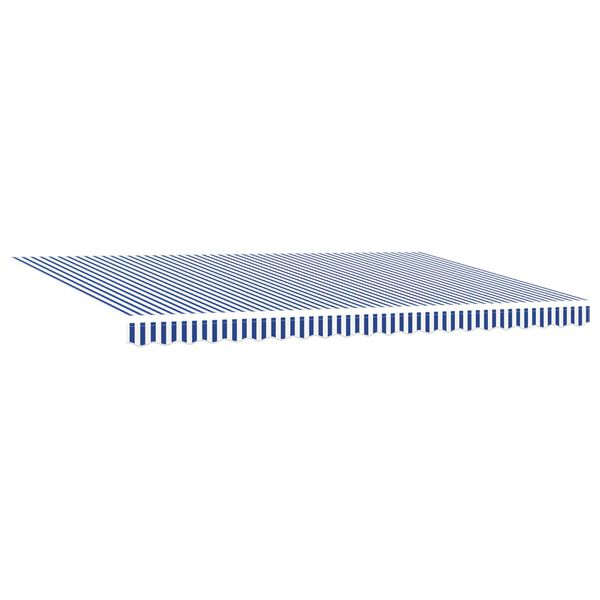 vidaXL Σκηνίτσα Αναδιπλούμενη with Μπλε και λευκό 5 x 3 m