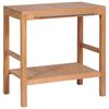 vidaXL Έ&pi;&iota;&pi;&lambda;&omicron; &Mu;&pi;ά&nu;&iota;&omicron;&upsilon; 74 x 45 x 75 &epsilon;&kappa;. &alpha;&pi;ό &Mu;&alpha;&sigma;ί&phi; &Xi;ύ&lambda;&omicron; Teak