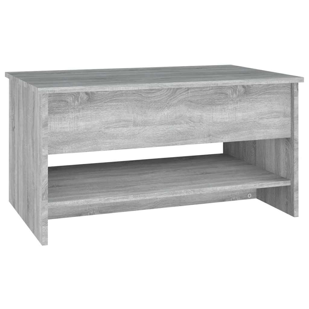 vidaXL Τραπεζάκι Σαλονιού Γκρι Sonoma 80x50x40 εκ.Επεξεργασμένο Ξύλο