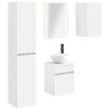 vidaXL &Sigma;&epsilon;&tau; &Nu;&tau;&omicron;&upsilon;&lambda;&alpha;&pi;&iota;ώ&nu; &Mu;&pi;ά&nu;&iota;&omicron;&upsilon; 5 pcs &Lambda;&epsilon;&upsilon;&kappa;ό 43 x 11,5 x 60,5 &epsilon;&kappa;.