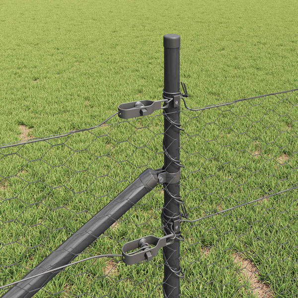 vidaXL &Sigma;&tau;ύ&lambda;&omicron;&sigmaf; &Pi;&epsilon;&rho;&iota;&phi;&rho;ά&xi;&epsilon;&omega;&nu; &Gamma;&kappa;&rho;&iota; 25 x 0,4 m (36 mm &pi;&lambda;έ&gamma;&mu;&alpha;)