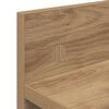 vidaXL Τοίχου Κρεμάστρα με ράφι artisan δρυς 40 x 10.5 x 18 εκ