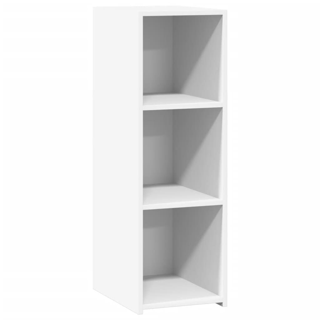 vidaXL Συρταριέρα Λευκή 30x42,5x93 εκ. από Επεξεργασμένο Ξύλο