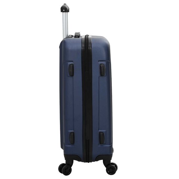 vidaXL Σετ Βαλιτσών 3 τεμάχια Σκληρού Τύπου Ναυτικό Μπλε 20” 24” 28” ABS