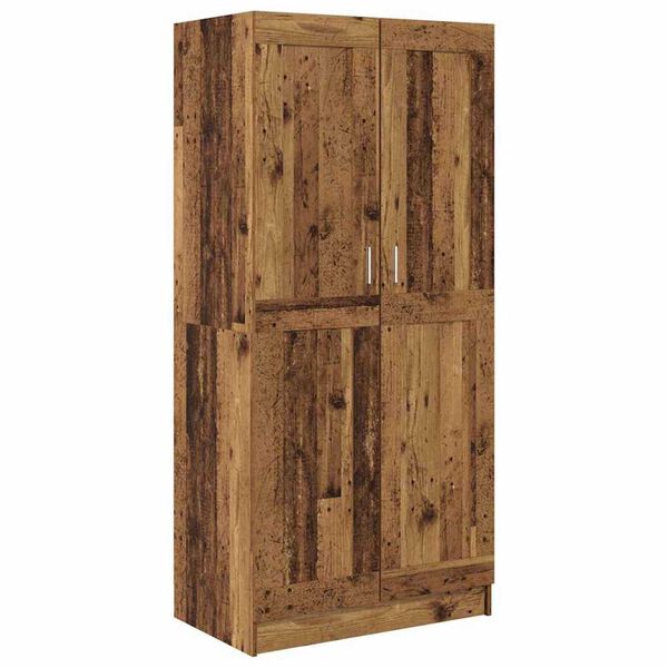 vidaXL Ντουλάπι Παλιό Ξύλο 82.5 x 51.5 x 180 εκ. Επεξεργασμένο ξύλο