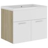 White_and_sonoma_oak