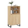 vidaXL Ντουλάπι Sonoma Δρυς 60 x 36 x 110 εκ. από Επεξεργασμένο Ξύλο