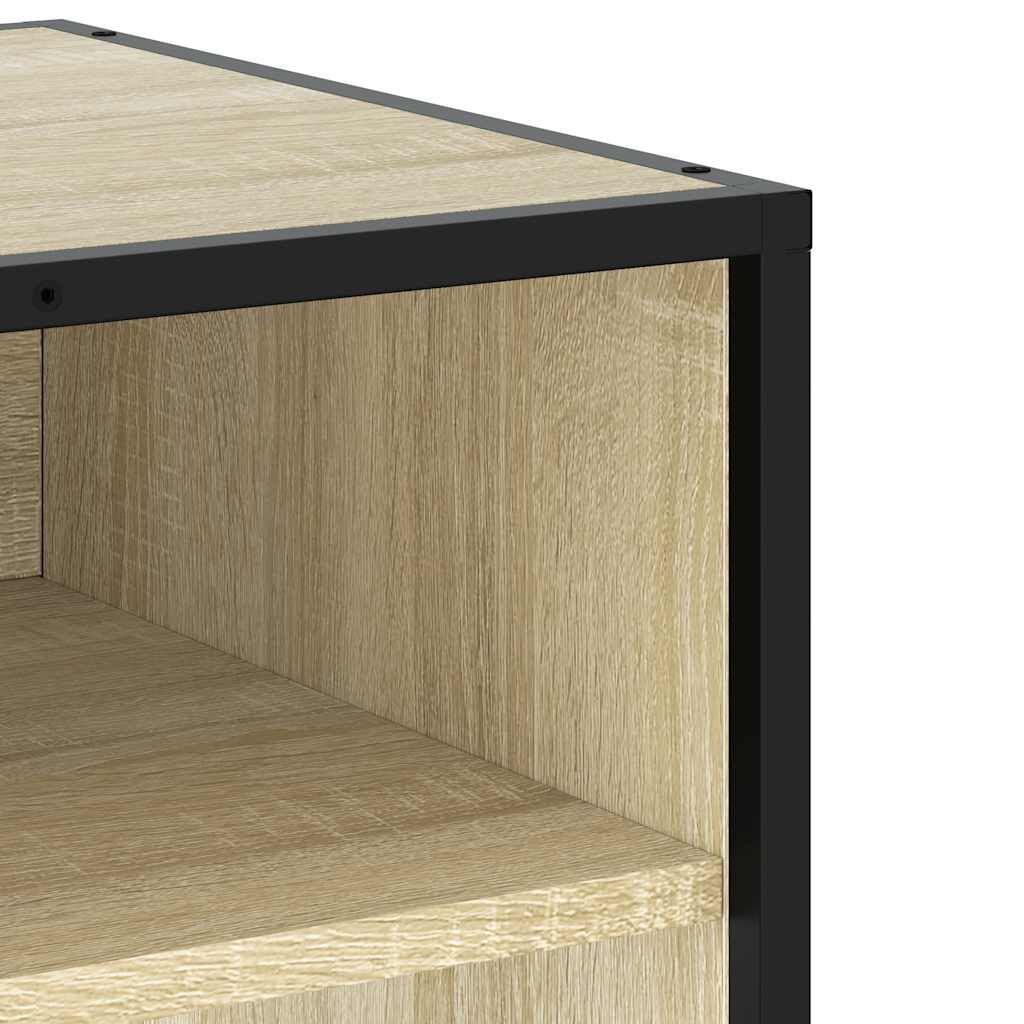 vidaXL Ντουλάπι τηλεόρασης Sonoma Oak 270x40x46 cm Κατασκευασμένο ξύλο