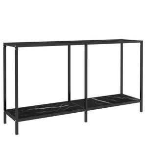 vidaXL &Tau;&rho;&alpha;&pi;έ&zeta;&iota; &Kappa;&omicron;&nu;&sigma;ό&lambda;&alpha; &Mu;&alpha;ύ&rho;&omicron; 140 x 35 x 75,5 &epsilon;&kappa;. &alpha;&pi;ό &Psi;&eta;&mu;έ&nu;&omicron; &Gamma;&upsilon;&alpha;&lambda;ί